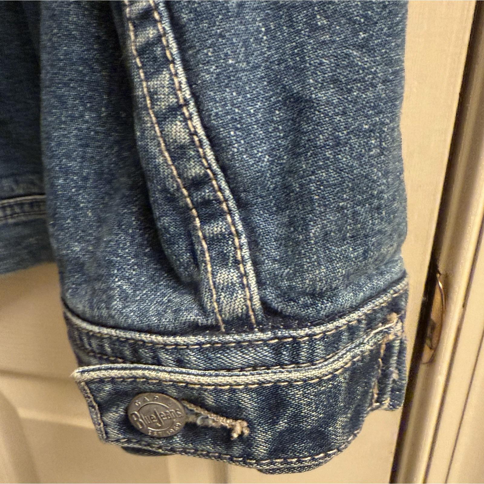 Vtg Y2K GAP Blue Jeans Denim Jacket L Legendary Gap Original 