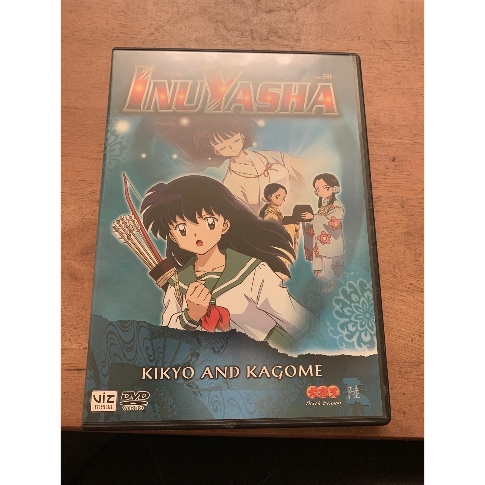 Inuyasha: Kikyo and Kagome Vol. 50 DVD - Etsy New Zealand, image size:1600x1600