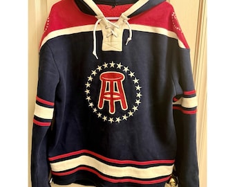 Barstool Sports String Logo Bluza z kapturem z długim rękawem dla dorosłych, rozmiar średni