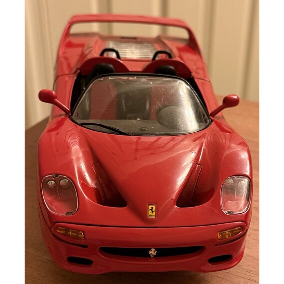 BURAGO CLASSIC 1995 FERRARI F50 Diecast 1/18 Scale Model Car (made