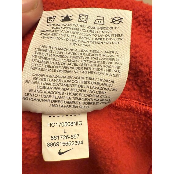 nike red tag hoodie