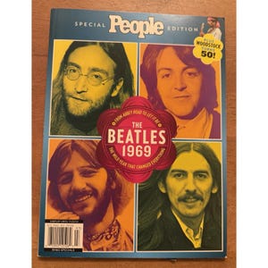 The Beatles 1969 People Special Edition 2019 Magazine