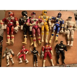 Vintage 90s power rangers toys - Etsy 日本