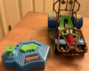 Buggy de patrulla RC de las Tortugas Ninja mutantes adolescentes, máquina de velocidad RC