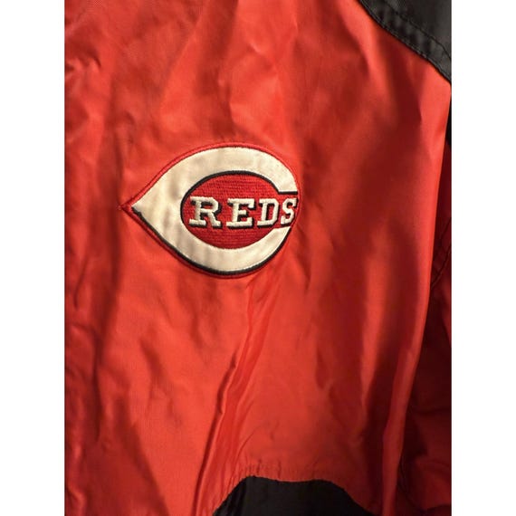 Cincinnati Reds Construction Team Jacket Red & Bl… - image 2