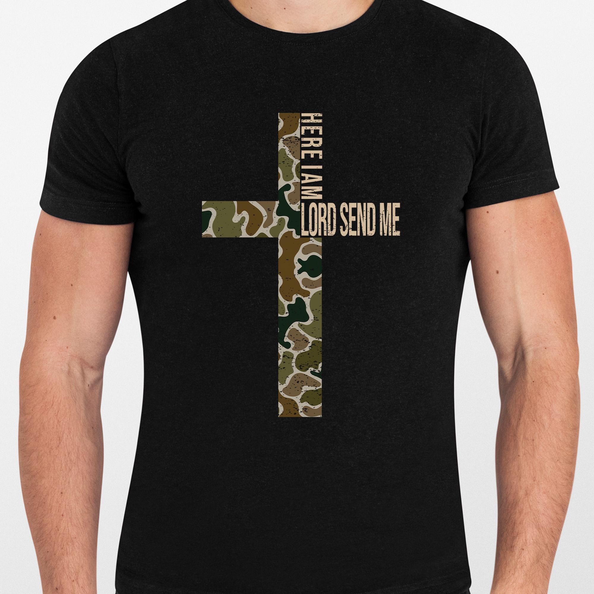 Jesus Png - Here I Am Lord Send Me Png - Camo Png - Christian PNG ...