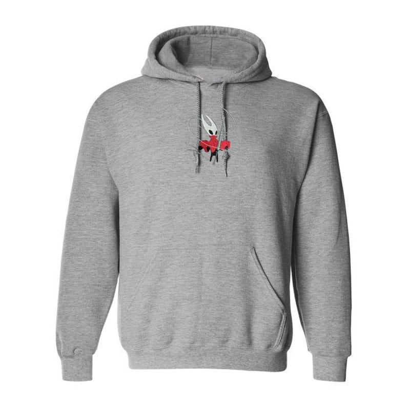 Hollow Knight Silksong : Hornet -- Sweat à capuche / sweat-shirt brodé fait maison (personnalisable / personnalisable) image 5