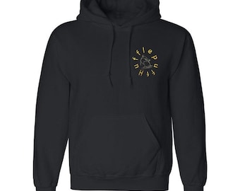 Harry Potter : Hufflepuff Hogwarts House Sorting -- Homemade Embroidery Hoodie (customizable / personalizable)