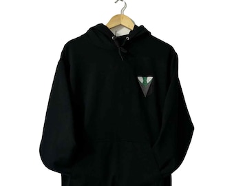 Harry Potter : Slytherin Hogwarts House Sorting -- Homemade Embroidery Hoodie / Sweatshirt (customizable / personalizable)