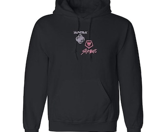 KPop Demon : Hunters Huntrix & Sajaboys Logo -- Homemade Embroidery Hoodie (personalizable / customizable)