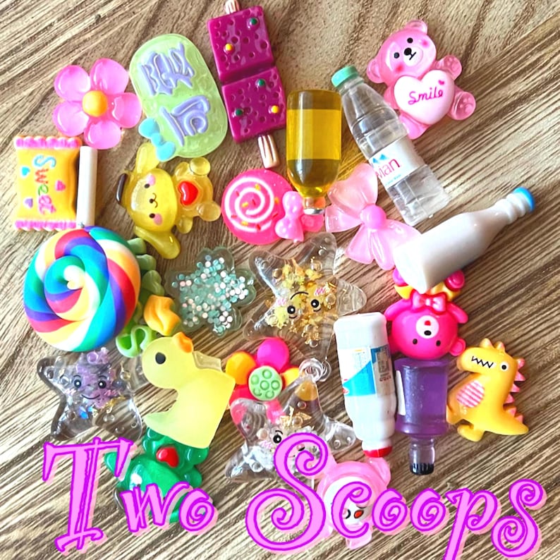 2 Scoops of Resin Toys