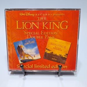 Walt Disney The Lion King Special Limited Edition Double Pack CDs Music Soundtrack