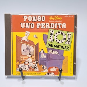 Walt Disney German Import, 101 Dalmatians, 101 Dalmatiner, Pongo Und Perdita, VCD CD