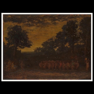 The Pipe Dance by Ralph Albert Blakelock