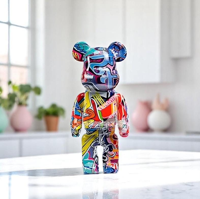 激安通販新作 statue bear Graffiti - 日本 Etsy その他