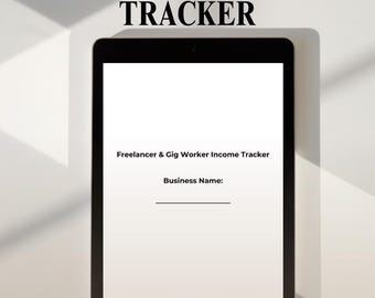 Freelancer & Gig Worker Income Tracker