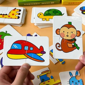 Tarjetas Montessori para el Desarrollo Temprano – 192 Tarjetas Didácticas