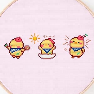 Love and Deepspace Rafayel Artsy Birb Cross Stitch Pattern, Video Game Cross Stitch, Bird Cross Stitch, Cute Cross Stitch, PDF Download