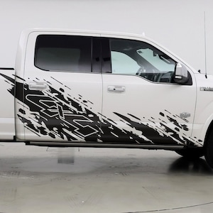 Truck Mud Splash Side Rocker Panel Car Graphic Sticker. Set of 2. Truck ...