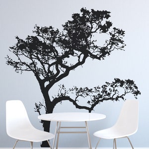 Tree Wall Decal Nursery Forest Vinyl Sticker Removable Large Tree ...