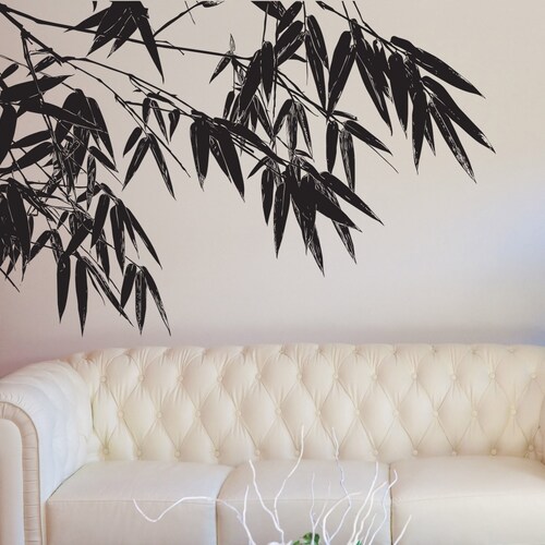 Vinyl Wall Decal Sticker Chinese Bamboo Asian 7ft Tall Item Etsy