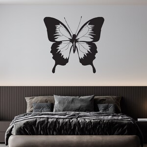 Butterfly Wall Decal Sticker. Girl's Room Wall Decor. Kid's Bedroom Wall Art. Butterfly Window Sticker. Bathroom Butterfly Decal. 105 image 8