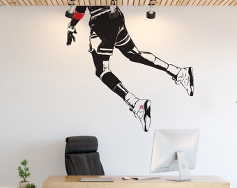 Sneakerhead Wall Decor. Hypebeast Gift. Sneaker Hanging Decor. Basketball Dunk Wall Art. Office Art, Sneaker Room Art. Streetwear. #6585