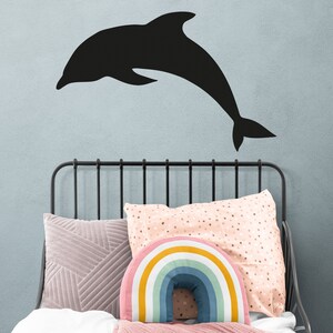 Dolphin Wall Decal Sticker for Nursery Room Decor. Kid's Room Wall Decor. Beach Theme Wall Decor. 616 image 9
