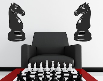 chess wall decal ae717 