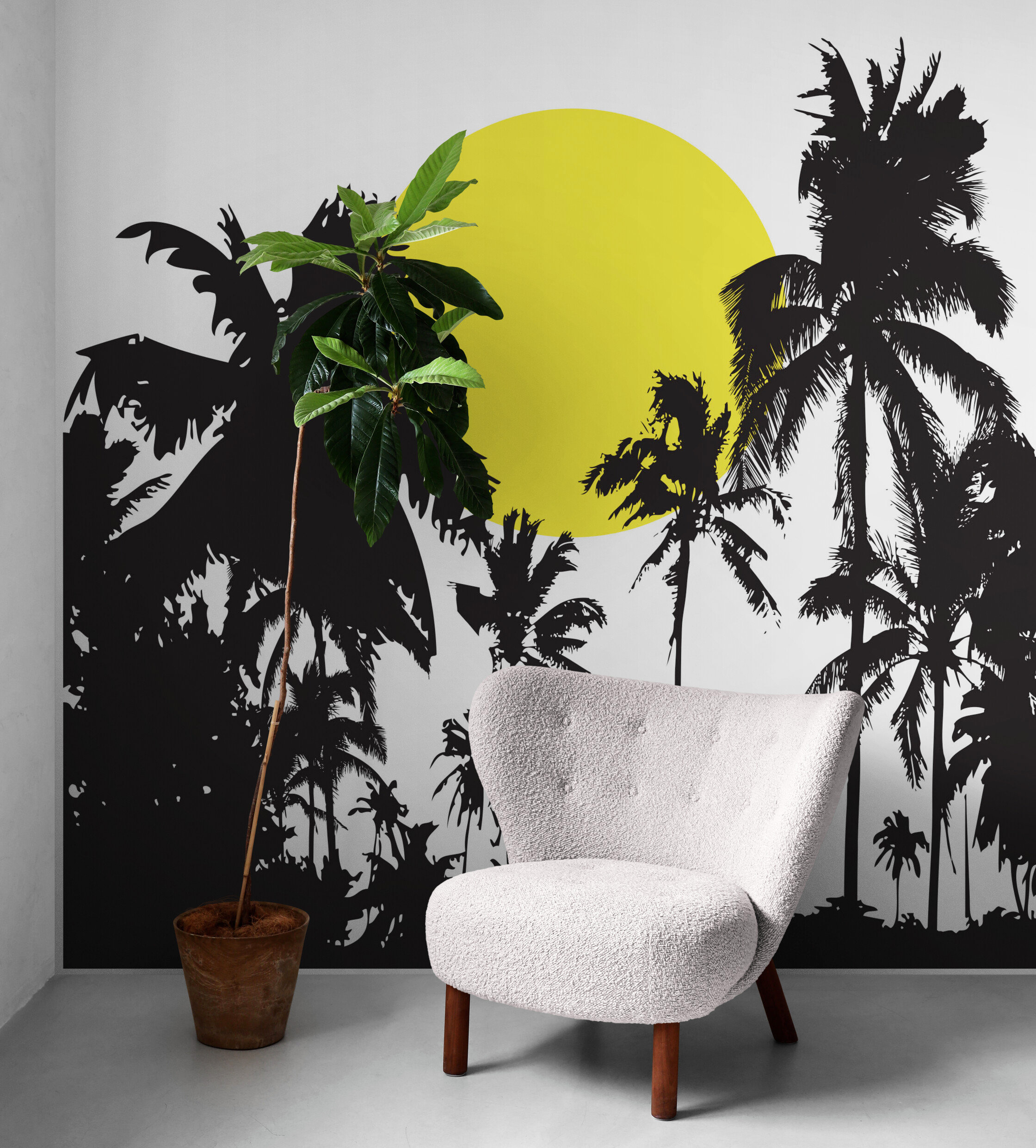 Palm Tree Wall Decal  Palm Tree Wall Stickers – StickerBrand