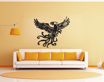 Phoenix Vinyl Wall Decal Sticker  #1161m