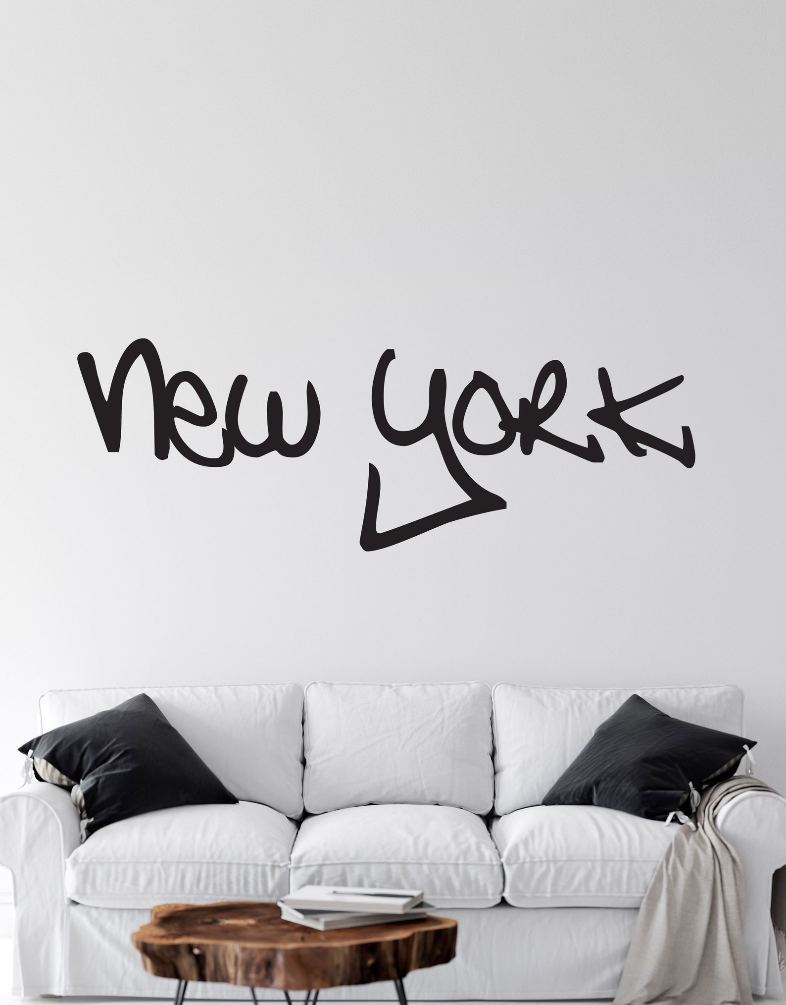 New York Graffiti Tag NYC Art Vinyl Wall Art Decal Sticker. Etsy