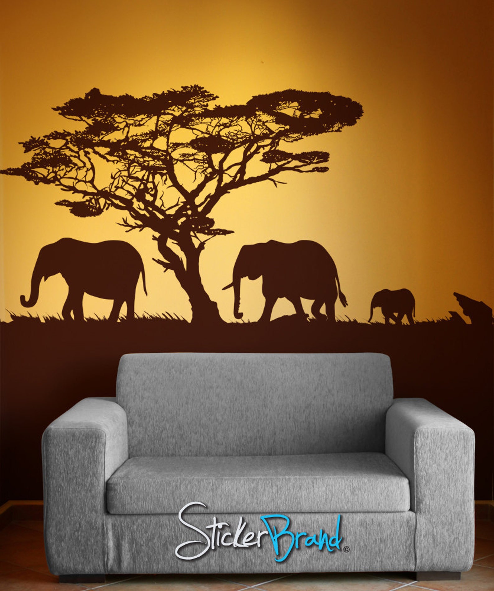Vinyl Wall Decal Sticker Safari Item Osaa104s Etsy
