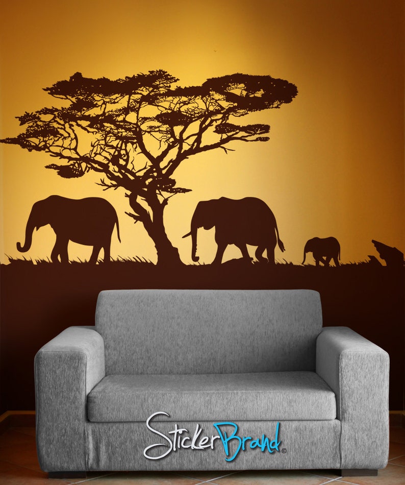 Vinyl Wall Decal Sticker Safari Item Osaa104s Etsy