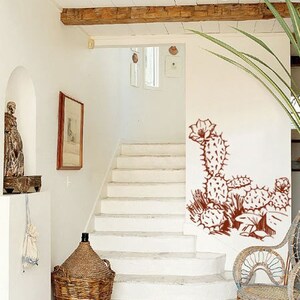 Vinyl Wall Decal Sticker Desert Cactus 236B - Etsy