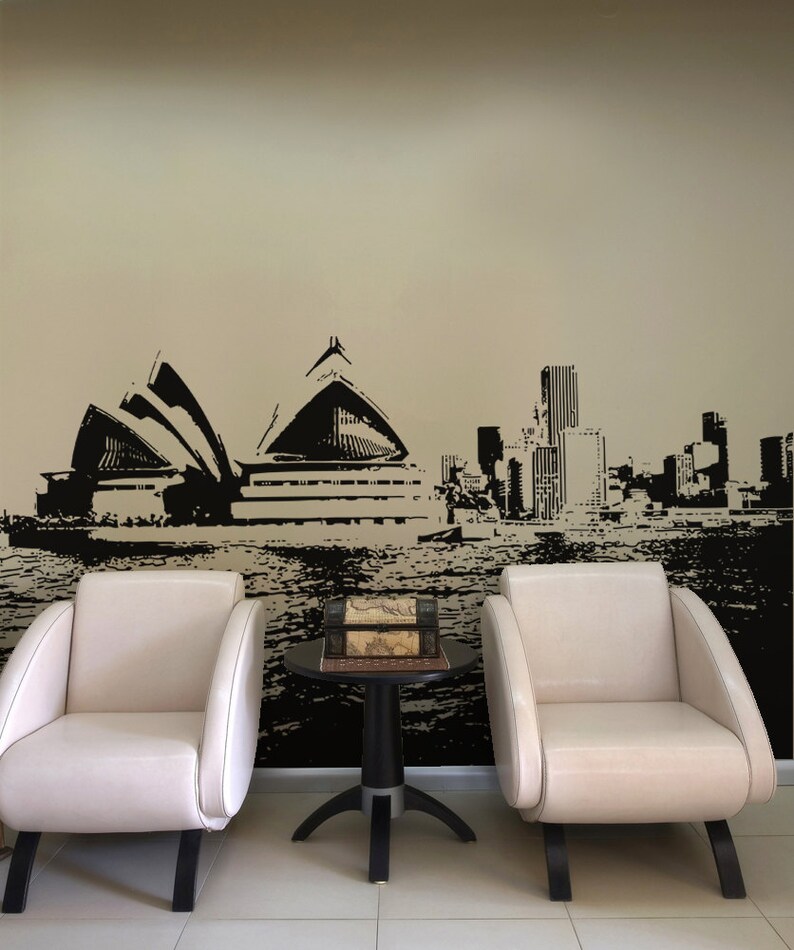 Vinyl Wall Decal Sticker Sydney Australia Osaa489s Etsy