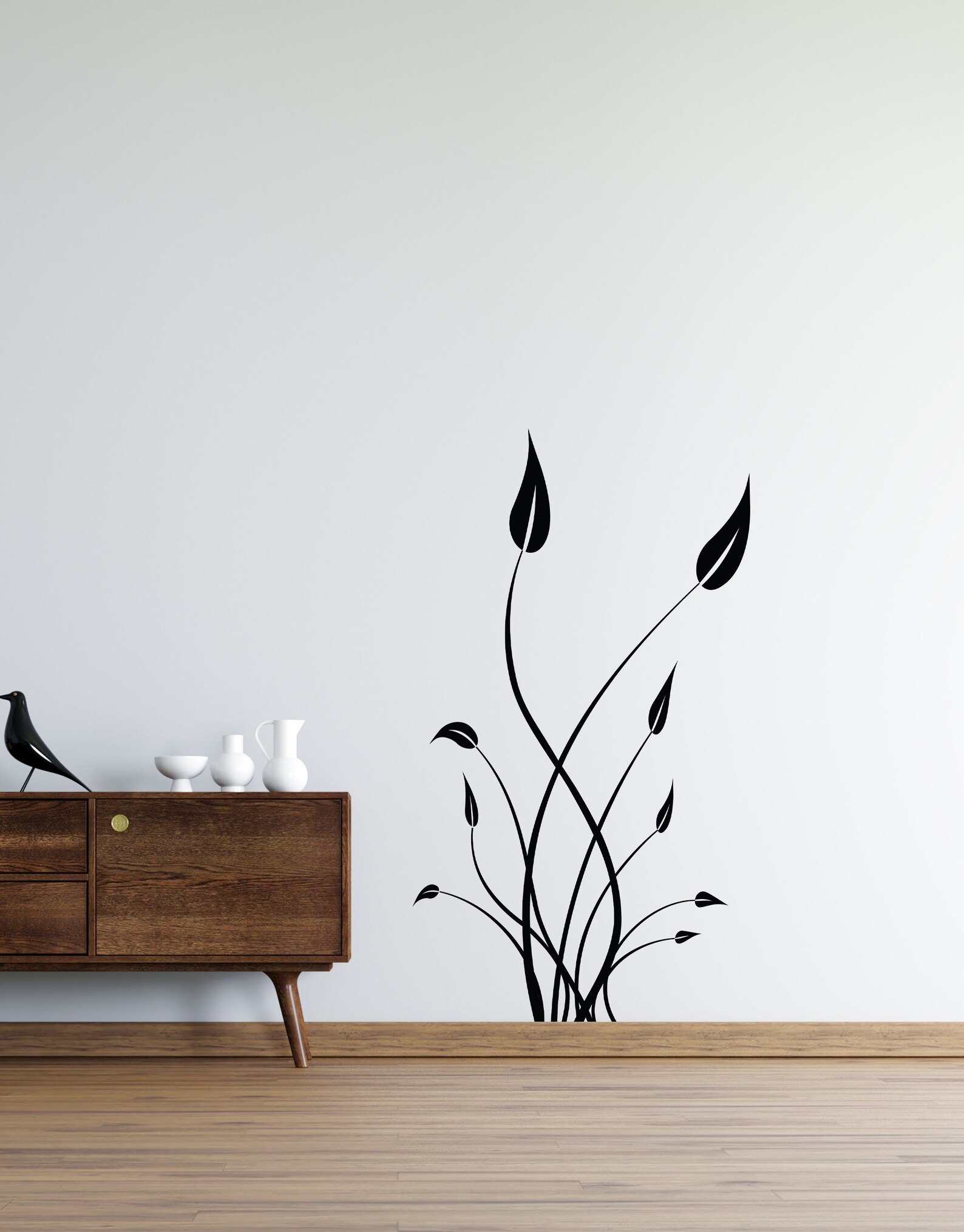 Tall Grass Vinyl Wall Decal Sticker. 72in Tall X 41in Wide Etsy