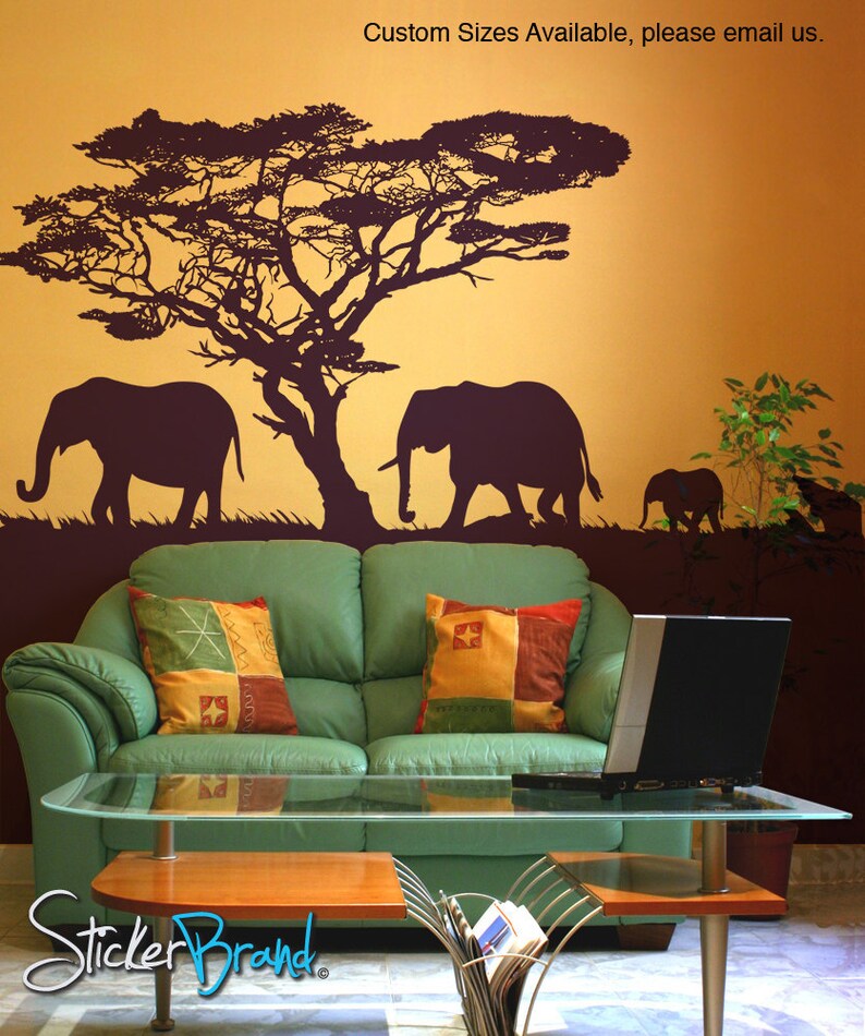 Vinyl Wall Decal Sticker Safari Item Osaa104s Etsy