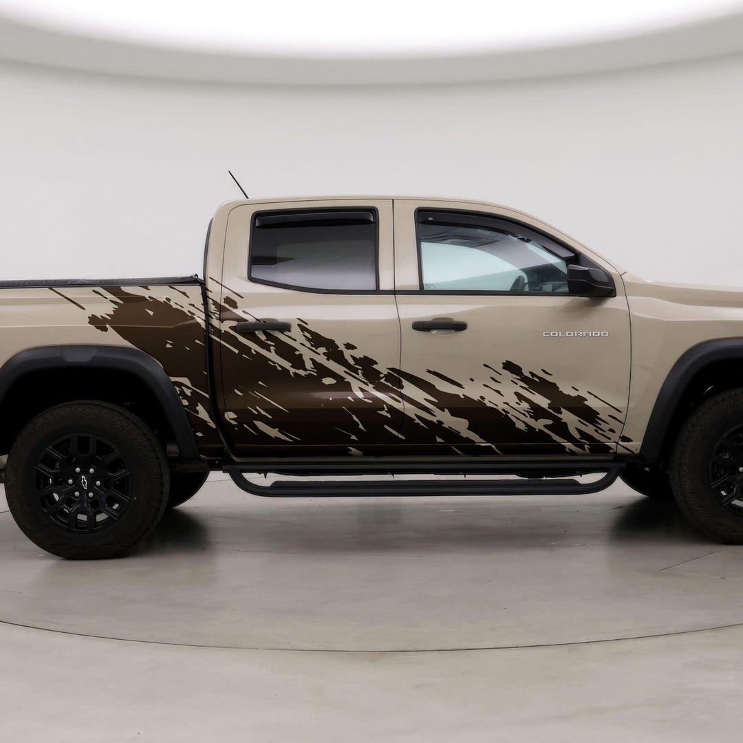 Truck Mud Splash Side Rocker Panel Car Graphic Sticker for Colorado ...