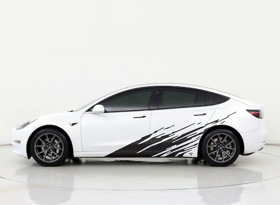 Zen Graphics - Tesla Dual Motor Decals /Stickers