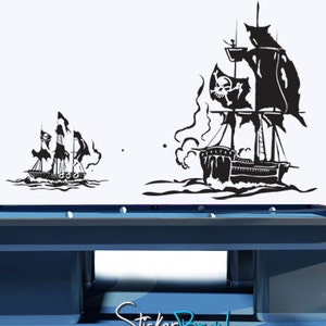 Vinyl Wall Decal Sticker Pirate Ships GFoster125s image 4