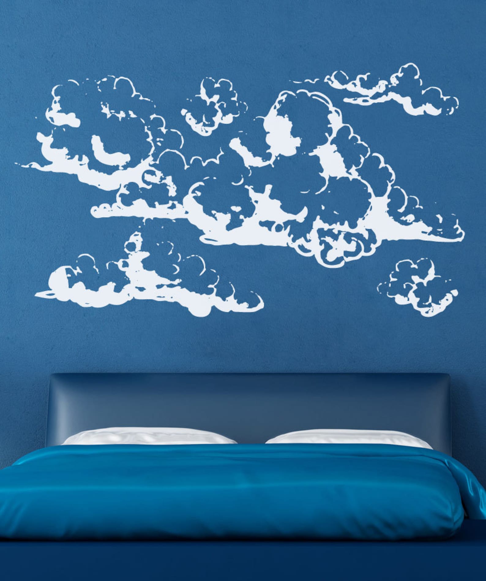 Vinyl Wall Art Decal Sticker Cumulus Clouds Osaa1696m - Etsy