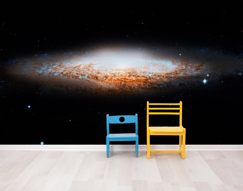 Space Wallpaper. Milky Way Galaxy Wall Mural Peel and Stick Mural ...