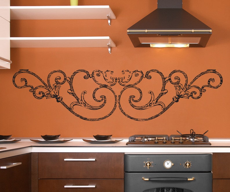 Vinyl Wall Art Decal Sticker Vintage Vines 1540s Etsy