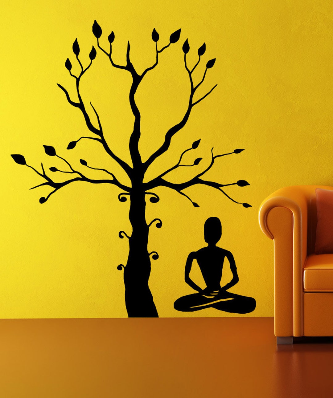 Vinyl Wall Decal Sticker One With Nature Osmb801s - Etsy