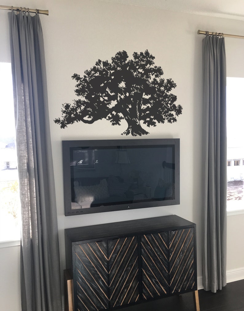 Large Oak Tree Wall Decal Sticker by Stickerbrand #410
