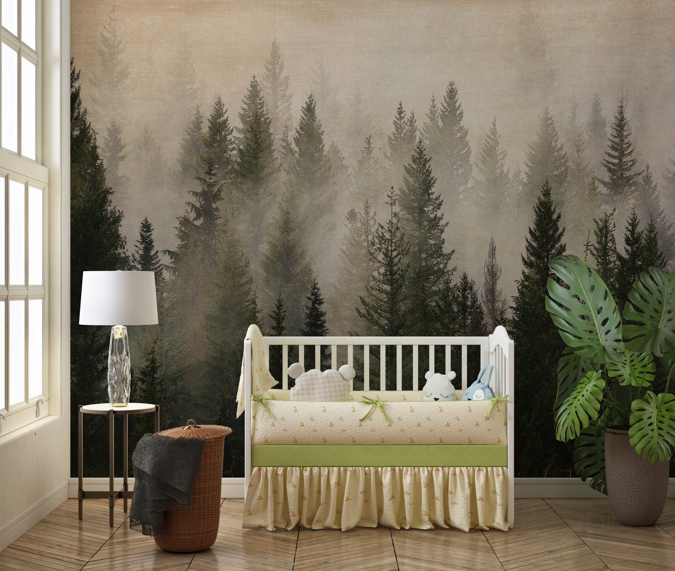 Forest Themed Wall Mural – My Wonderful Walls