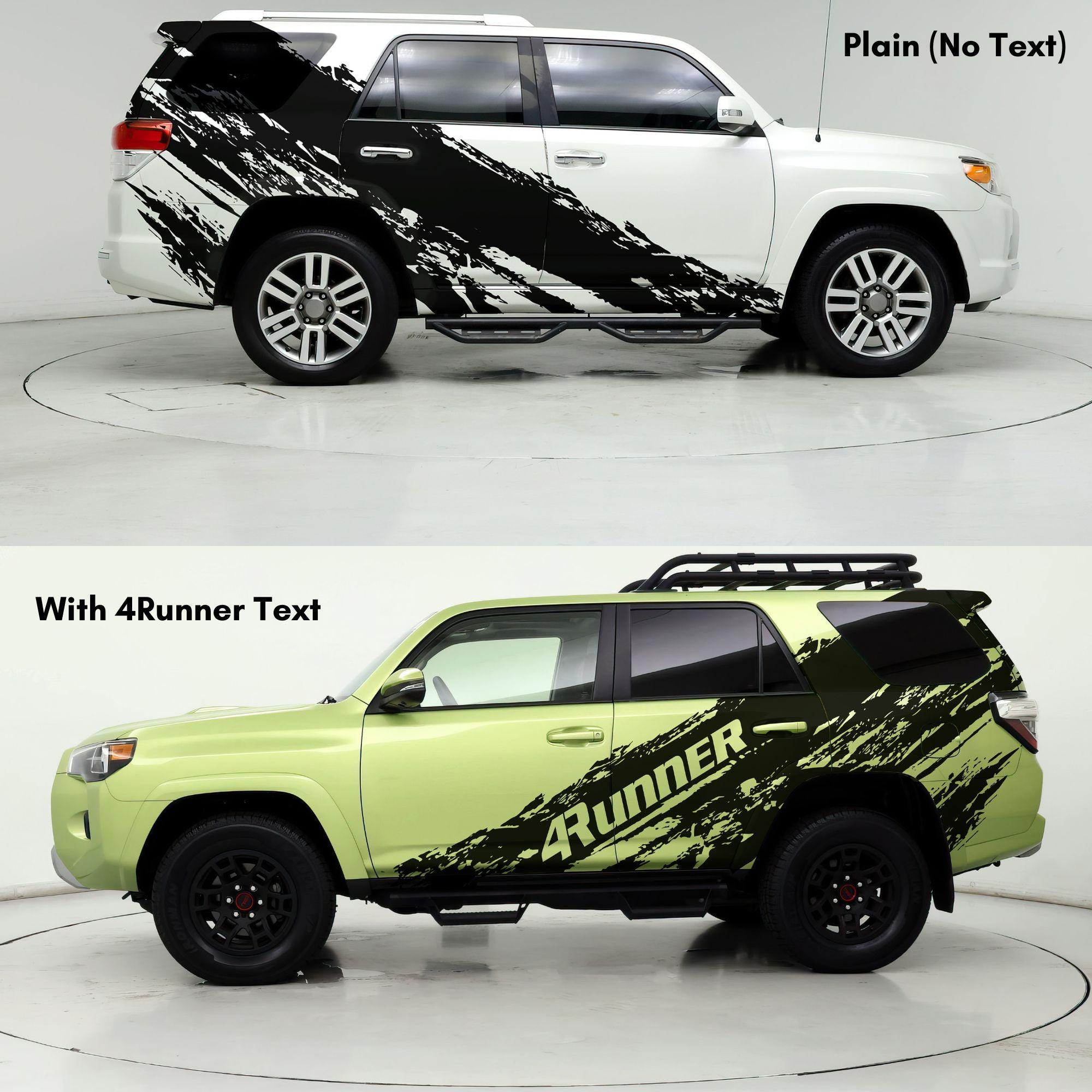 4runner Racing Decals Mud Splash Vinyl Car Graphic Sticker for 4runner. Set of 2. 4 Runner ...