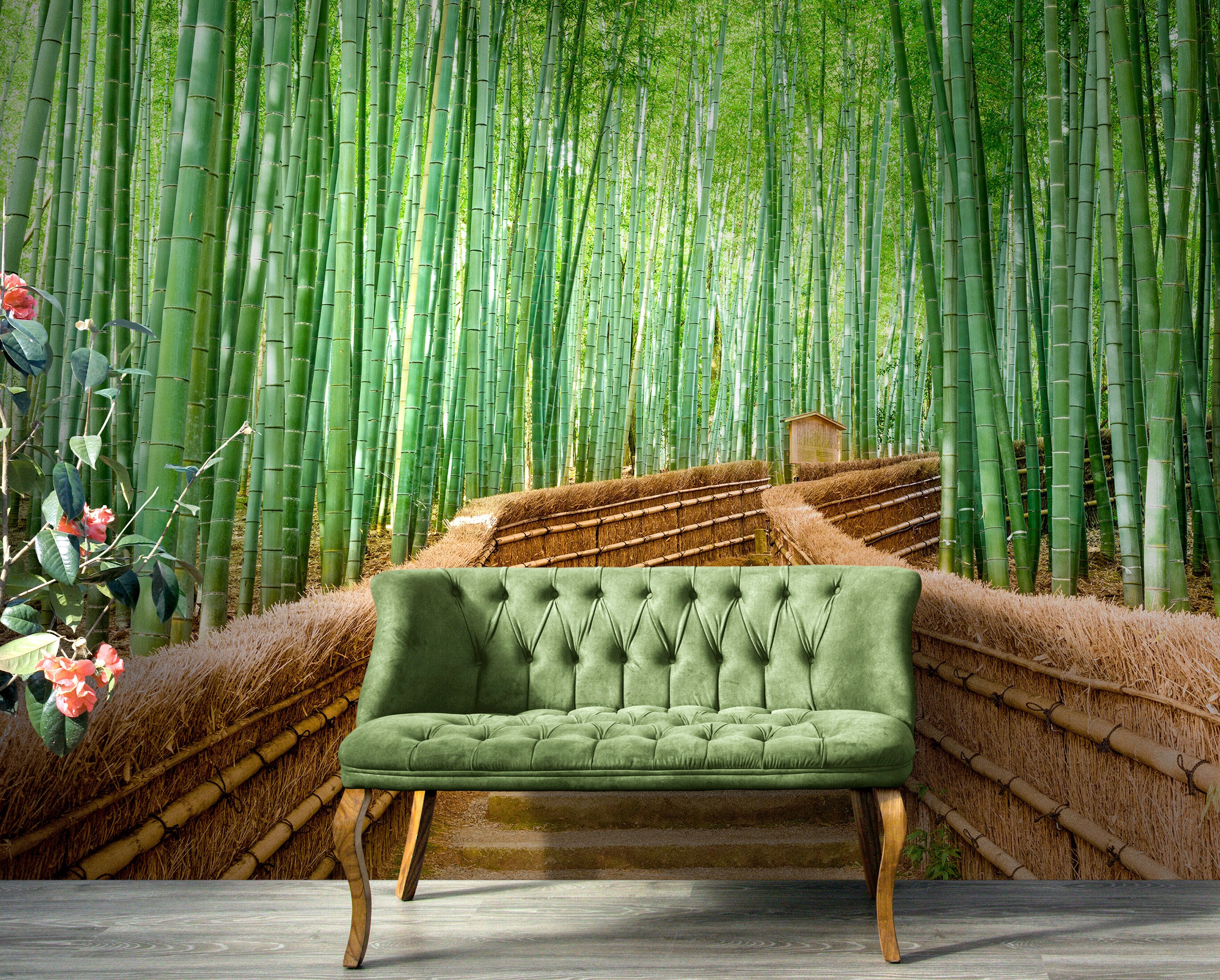 Bamboo Wallpaper Stock Photo - Download Image Now - Art And Craft, Asia,  Backgrounds - iStock