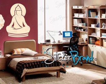 Vinyl Wall Decal Sticker Buddha Buddhism 593